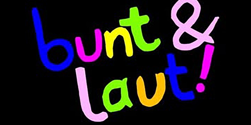 Projektorchester bunt und laut