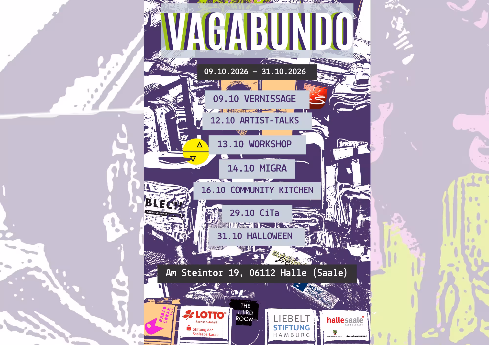 Vagabundo – Ausstellung und Veranstaltungsprogramm zu Migration, Zugehörigkeit und Mobilität