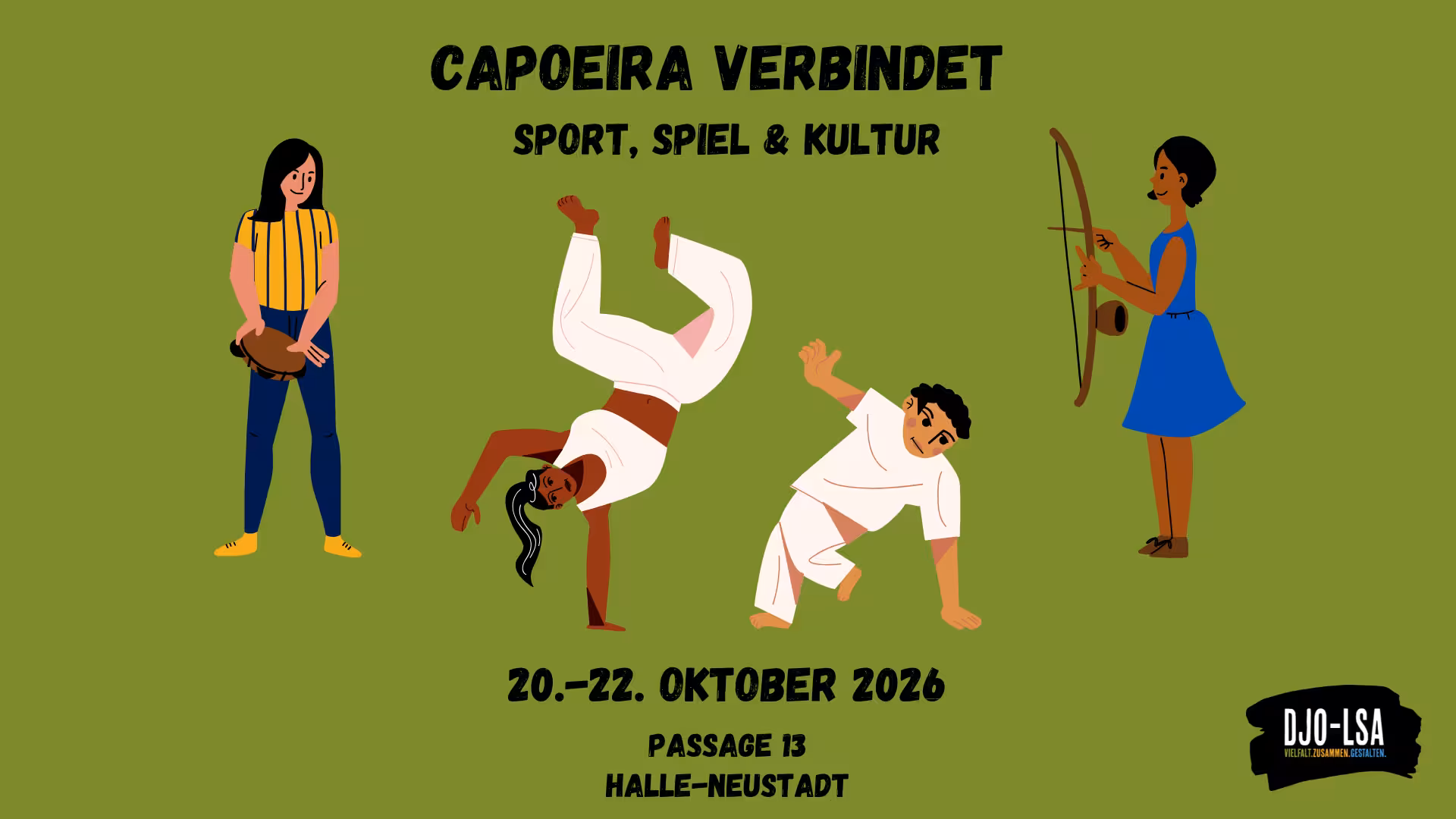 Capoeira verbindet - Sport, Spiel und Kultur!