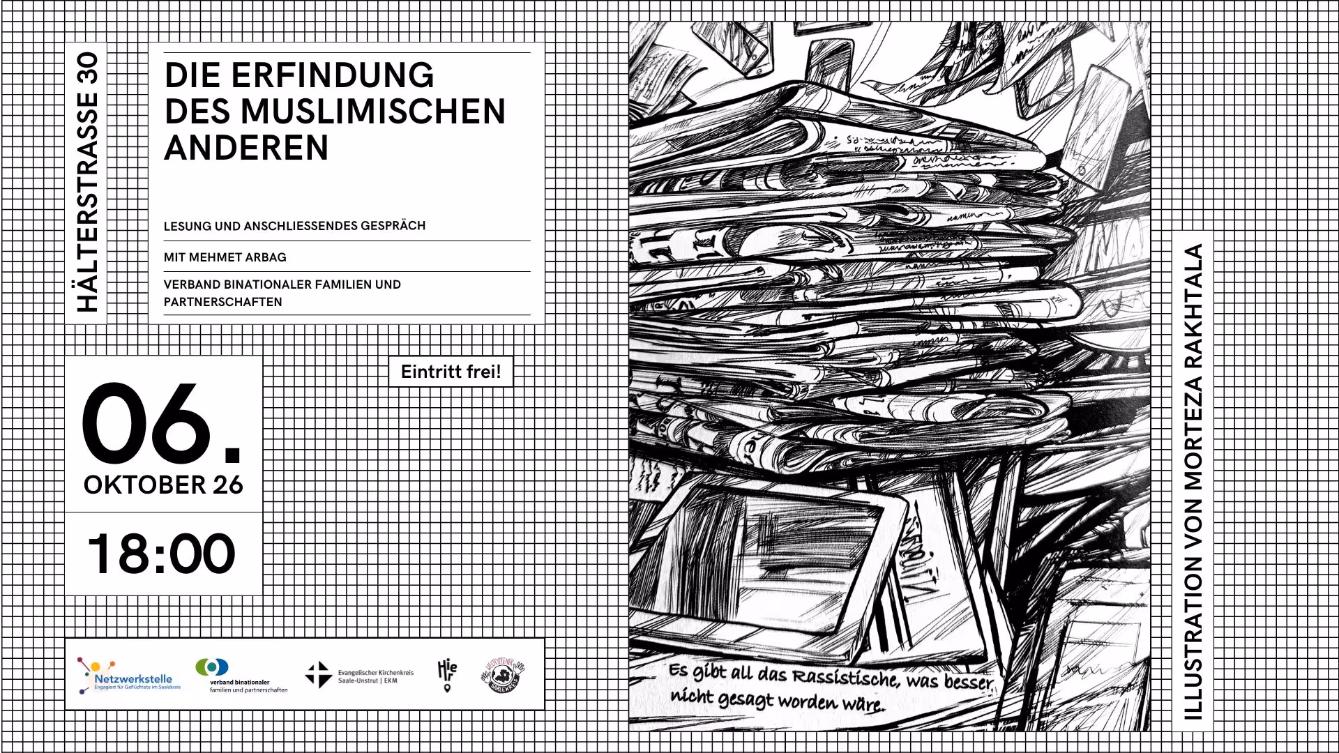 Lesung „Die Erfindung des muslimischen Anderen“