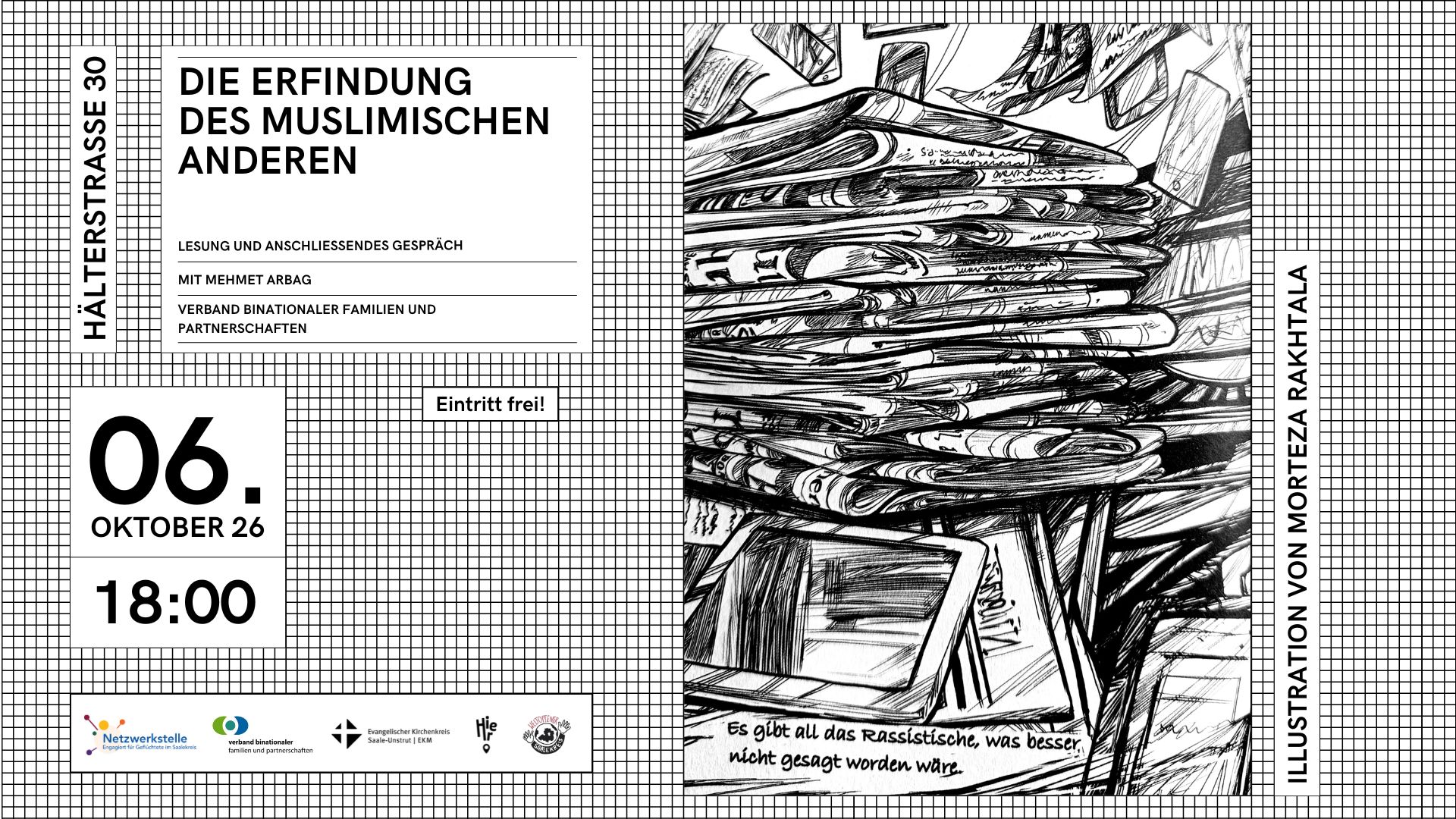 Lesung „Die Erfindung des muslimischen Anderen“